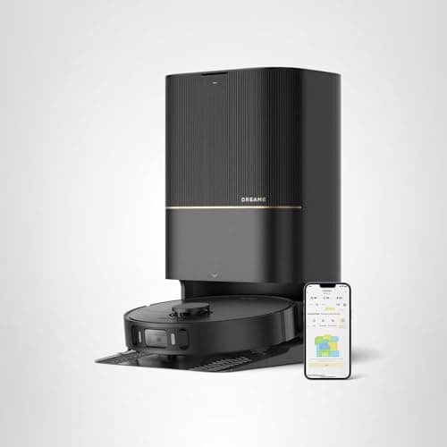 DREAME X30 Ultra Robot Vacuum and Mop Combo, 8300Pa Suction, Mop Extend and Mop Self Cleaning with 140°F Water, Removable & Liftable Mop, Self Refilling, Mop Self Drying, Smart Carpet Cleaning 10