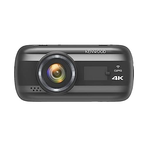 Kenwood DRV-A601WDP 4K Ultra HD Dual Car Dash Cam with 3.0" LCD Display | GPS Integrated | Wireless Link