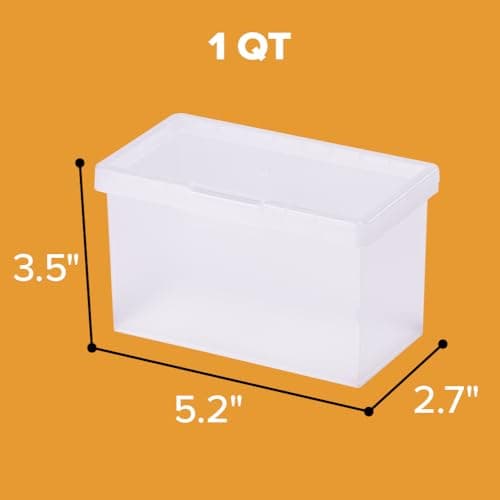 Bostitch Konnect Nest Clear Boxes, Stacking, Index 10