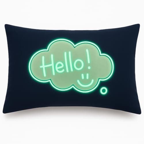 Illuminated Apparel Glow Sketch Interactive Glow in The Dark Pillowcase (Dream Cloud)