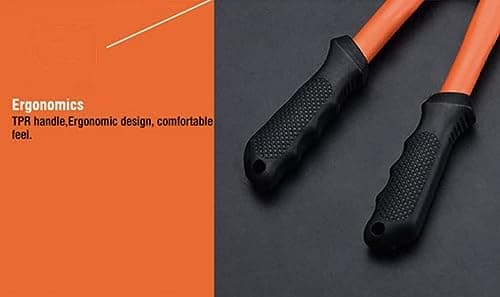 Edward Tools Bolt Cutter 12” - Heavy Duty Forged T8 Steel Blade Cuts Steel Wire, Chain Link Fence, Metal Rods, and Screws - Cutters Ergonomic Rubber Grip Handle 6