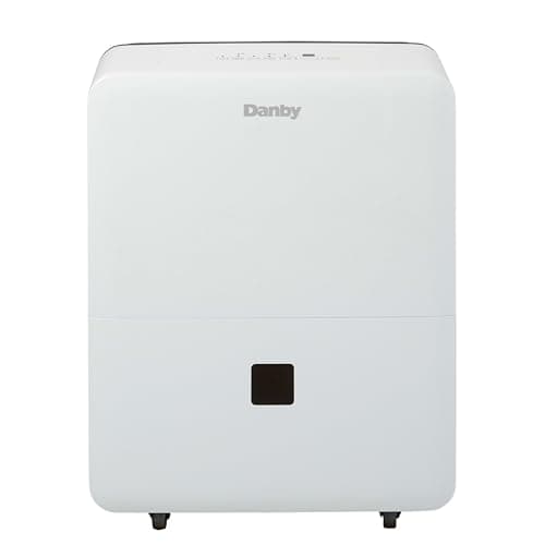Danby DDR040BJ2WDB 40 Pint Dehumidifier with Smart Dehumidify in White ENERGY STAR Most Efficient 2022 Recognition