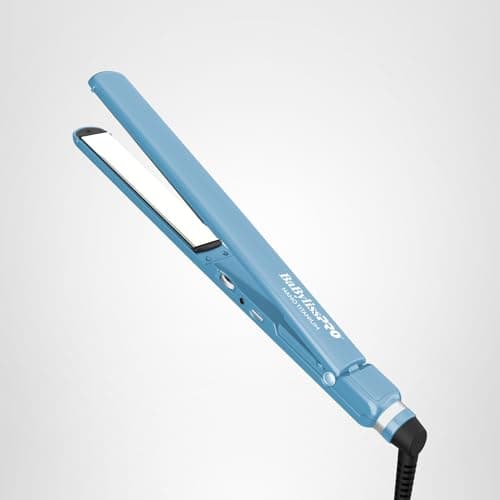 BaBylissPRO Flat Iron Hair Straightener, 1 Inch Nano Titanium, Hair Styling Tools & Appliances, BNT4072TUC 10