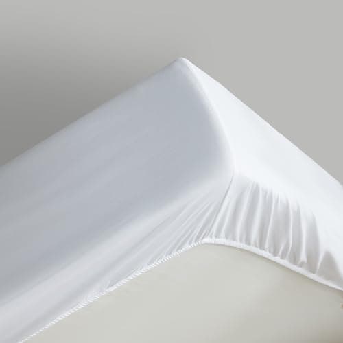 Maple&Stone Twin Fitted Sheet Only - Bulk Pack of 6 Bottom Sheets - Premium Soft & Breathable, Brushed Microfiber Fabric for Twin Size （White） 6