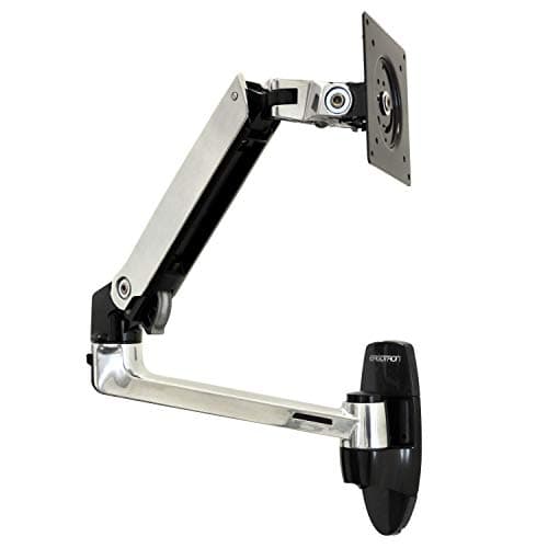 Ergotron – LX Single Monitor Arm, VESA Wall Mount – for Monitors Up to 34 Inches, 7 to 25 lbs – Polished Aluminum 5