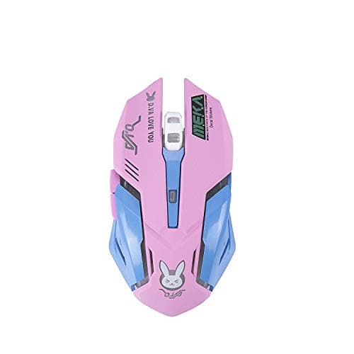 TOMLFF OW Mouse Breathing LED Backlit Gaming Mouse Genji Reaper Wired USB Computer Mouse for PC& Mac E-Sports Gamers 8