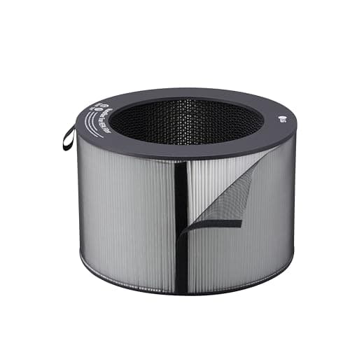 LG PuriCare 360 Air Purifiers for Home, Large and Small Room, Bedroom, Up to 2,059 ft² in 1 Hr with NanoFiber True HEPA Filter, 360 Degrees of Filtration, WiFi, Air Quality Monitor, Low Noise 11