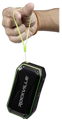 Rockville Portable Audio Bundle: (2) ROCK ANYWHERE Waterproof Bluetooth Speakers, TWS Stereo Linking, 2-items 5