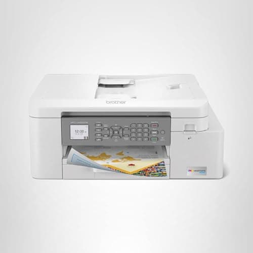 Brother MFC-J4335DW INKvestment Tank Wireless All-in-One Color Inkjet Printer, Up to 1-Year of Ink in-Box, Duplex Printing, Mobile and Cloud Print, Works with Alexa 9