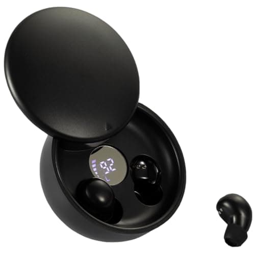 Honcas Mini Invisible Bluetooth Earbuds - Ergonomic Wireless Earbuds with Premium Sound Quality and One-Step Auto Pairing