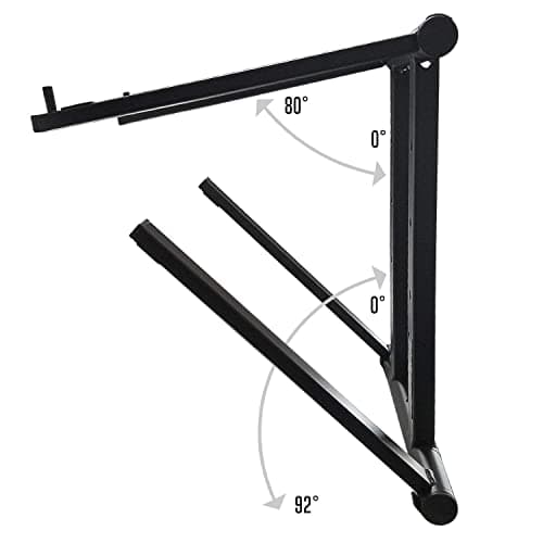 AXA AXCESSABLES DJ Laptop Stand with Travel Bag | Portable Foldable Aluminum Laptop Stand for Laptops up to 15 inches and 20lbs | No Assembly Required, Includes Carrying Bag 5