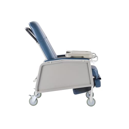 VEVOR Geri Chair Recliner, 3-Position Reclining Geri Chair, Movable Medical Recliner Chairs with 4 Wheels, Soft Padded Seat & Detachable Tray, Ideal for Hospital, Nursing Home, and Geriatric Home Care 10