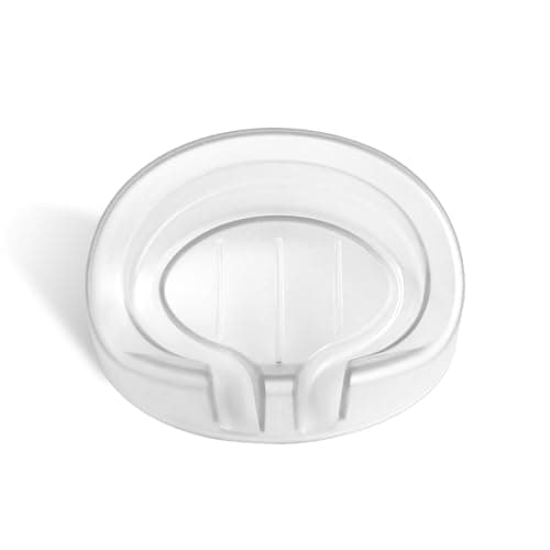 axezoom Self Draining Soap Dishes, 2-Pack Soap Dish Waterfall Drainer Soap Holder for Bathroom Kitchen, Extend Soap Life, Keep Soap Bars Dry Clean & Easy Cleaning (Transparent) 5