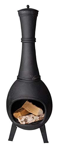 Esschert Design Large Terra Heater,Black