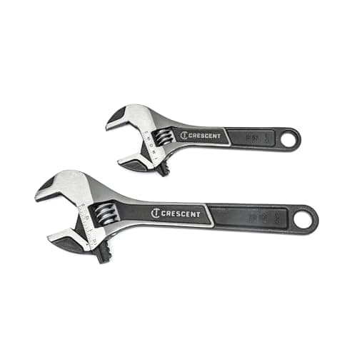 Crescent 2 Piece Wide Jaw Adjustable Wrench Set | 6" & 10" | ATWJ2610VS