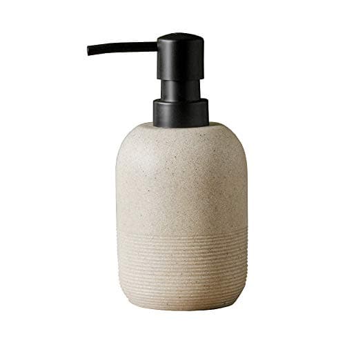 GalDal Soap Dispenser Beige,Hand Soap Lotion Dispenser for Bathroom Countertop,Soap Dispenser for Kitchen.