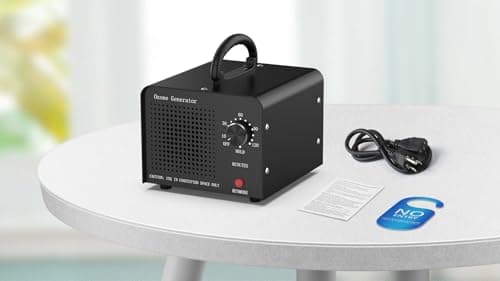 Medvoe 0zone Generator 30000mg - O3 Air Purifier for Home & Car, Ozone Machine Odor Removal for Smoke & Pet (Black) 7