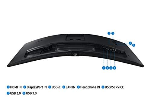 SAMSUNG Viewfinity S65UA Series 34-Inch Ultrawide QHD Curved Monitor, 100Hz, USB-C, HDR10 (1 Billion Colors), Height Adjustable Stand, TUV-certified Intelligent Eye Care (LS34A654UBNXGO),Black 7