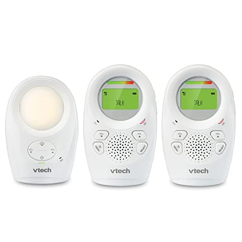VTech DM1211-2 DM1211 Digital Audio Baby Monitor with Enhanced Range (2 Parent Units) Silver