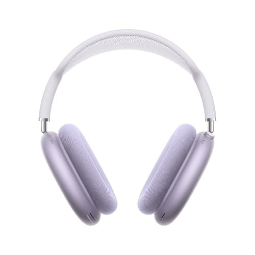 Apple AirPods Max Wireless Over-Ear Headphones, Pro-Level Active Noise Cancellation, Transparency Mode, Personalized Spatial Audio, USB-C Charging, Bluetooth Headphones for iPhone - Purple