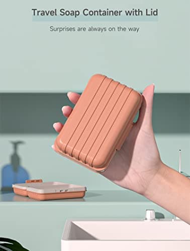 Doter Travel Soap Holder with Lid - Draining Soap Box for Shower -Compact Travel Soap Case Leak-Proof Design for Camping, Hiking, Gym & Outdoor Use | Keeps Soap Dry & Hygienic 6