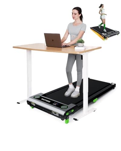 Walking Pad with Incline, Akluer Incline Treadmills for Home, 2.5 HP Under Desk Treadmill Small with Remote Control, Walking Pad Small Treadmill with LED Display