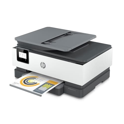 HP OfficeJet 8015e Wireless Color All-in-One Printer, 6 month Instant Ink trial included 15