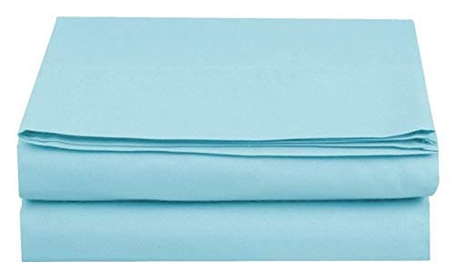 Luxury Fitted Sheet on Amazon Elegant Comfort Wrinkle-Free 1500 Premier Hotel Quality 1-Piece Fitted Sheet, Full Size, Aqua