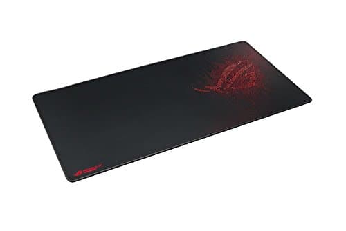 ASUS ROG Sheath Gaming Mouse Pad – 35.4” x 17.3", Extra-Large Surface, Pixel-Precise Tracking, Anti-Fray Stitched Edges, Non-Slip Base - Black/Red 5