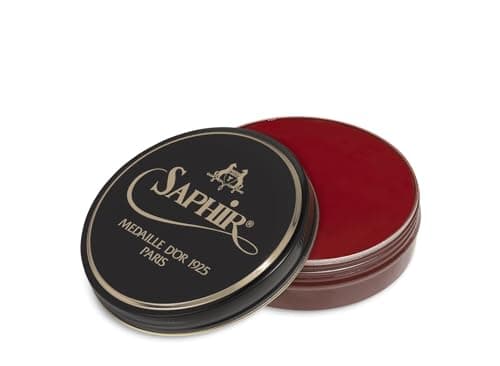 SAPHIR Medaille d’Or Pate De Luxe - Natural Wax Shoe Polish for Leather Shining