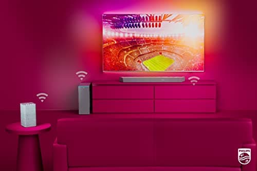 PHILIPS B8507B 3.1-Channel Soundbar with Wireless Subwoofer and Dolby Atmos - Black 10