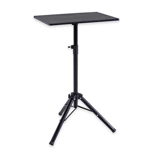 Victor Portable Adjustable Tripod Desk – Mobile Standing Desk, Height Adjustment (30.5" to 45") for Laptops, Projectors, and More – Compact, Lightweight & Stable for Home, Office, or Classroom (DC530)