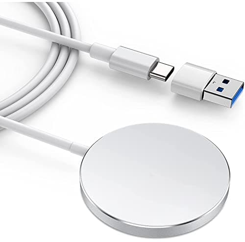 TOZO 2025 Upgraded W6 Wireless Magnetic Charger, 15W Max Fast Wireless Charging Pad Compatible with iPhone 16/16 Plus/16 Pro Max /15/14/13/SE/12 Series, Samsung Galaxy S24/S23/S22 Series