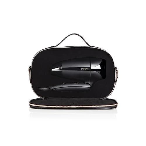 ghd Flight+ Travel Hair Dryer ― 1300w Professional Portable Hair Volumizer, Suitcase Friendly, Lightweight, Powerful, and Compact Blow Dryer with Luxurious Travel Case ― Black 10