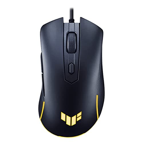 ASUS TUF Gaming M3 Gen II Wired USB Gaming Mouse – Right-Handed Ergonomic, 59g Lightweight, 8K DPI, IP56 dust & Water Resistance, Antibacterial Guard, 6 Programmable Buttons, PC/Mac Support - Black