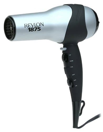 Revlon Matte Chrome Full-Size Turbo Hair Dryer - RV473PK1