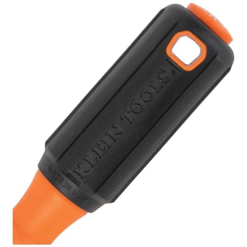 Klein Tools 85076INS Insulated Screwdriver Set, Made in USA, features 1000V Electricial Screwdrivers, (3) Phillips and (2) Slotted and Square Tips, 6-Piece 7