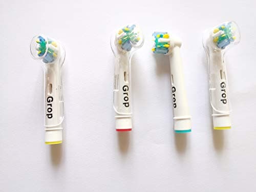 Toothbrush Replacement Heads Refill for Oral Electric Toothbrush Pro 1000 Pro 3000 Pro 5000 Pro 7000 Vitality Floss Action,8 Count with Covers 8