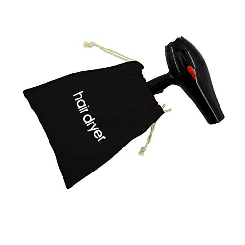 Rcanedny 4 Pack Hair Dryer Bags Drawstring Storage Organizer Travel Bag Container Hairdryer Bag (Color set 2) 5