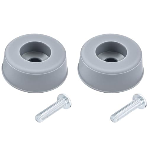 7107262 Gas Pressure Pressure Washer Rubber Feet Replacement for Most Gas Pressure Washer Frame Foot Parts Enhanced Pressure Washers Stability and Surface Protection (2 Pack)