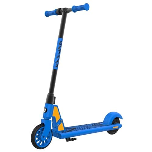 Gotrax GKS Electric Scooter, Kick-Start Boost and Gravity Sensor Kids Electric Scooter, 6" Wheels UL Certificated E Scooter for Kids Age of 6-12 (Blue)