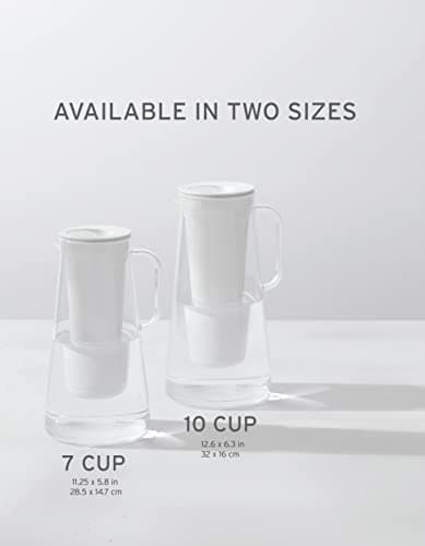 LifeStraw Home – Water Filter Pitcher, 7-Cup, Seafoam, BPA Free Designed for Everyday Protection Against Bacteria, parasites, microplastics, Lead, Mercury, PFAS, and a Variety of Chemicals 5