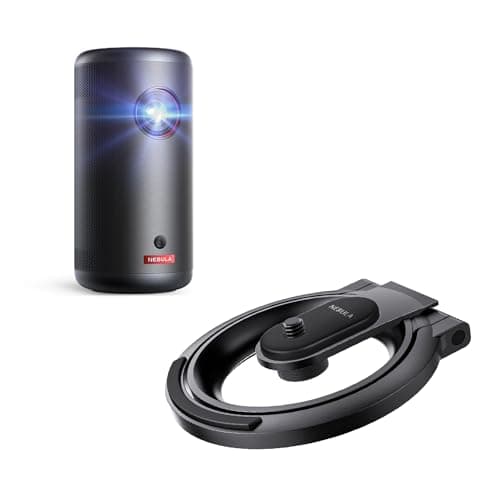 NEBULA Capsule 3 GTV Projector with NEBULA Anker Projector Foldable Stand
