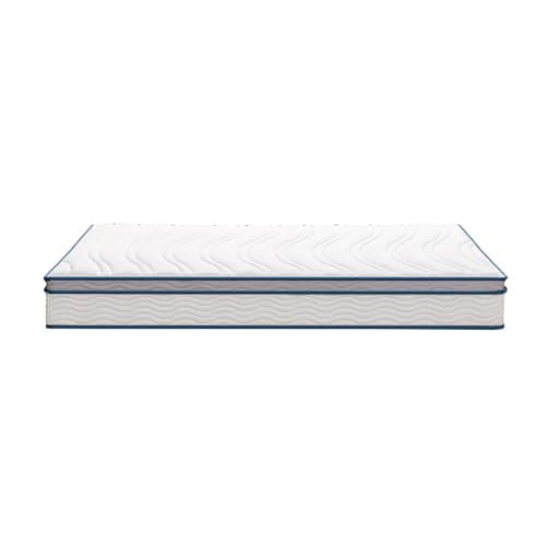 ZINUS 8 Inch Spring Sensation Hybrid Mattress [New Version], Medium Firm Feel, Fiberglass Free, Youth and Guest Bedroom, Mattress in A Box, Twin 15
