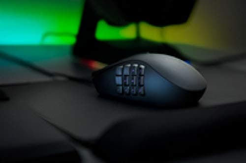 Razer Naga Trinity Gaming Mouse: 16,000 DPI Optical Sensor - Chroma RGB Lighting - Interchangeable Side Plate w/ 2, 7, 12 Button Configurations - Mechanical Switches 9