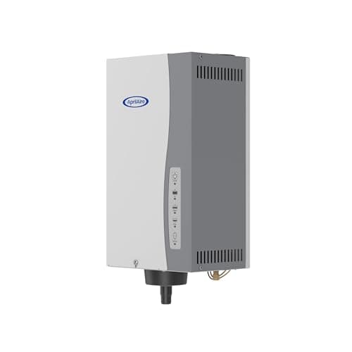 AprilAire 800 Whole-House Steam Humidifier, Automatic Steam Humidifier, Large Capacity Whole-House Humidifier for Homes up to 10,300 Sq. Ft., White 12