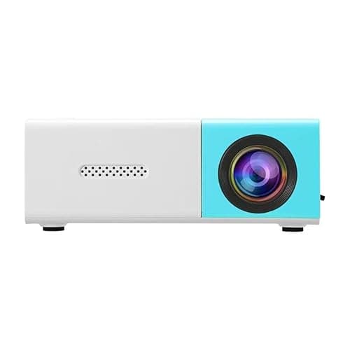 Mini Projector 1080P HD Portable Smart Projector, Video Projector for Bedroom with HiFi Stereo, HDMI/USB/Audio Compatible with Phone, Laptop, TV Stick, PS5