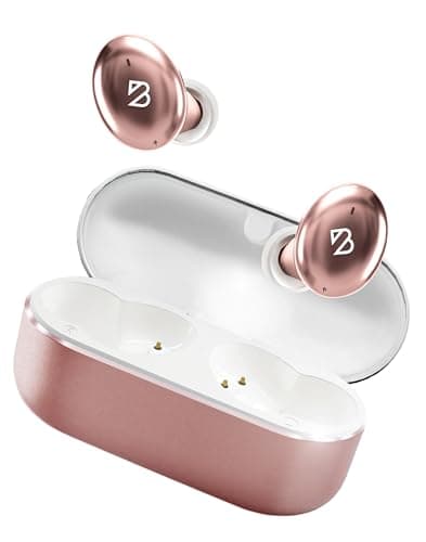 Back Bay Audio Tempo 30 Wireless Earbuds for Small Ears - Award-Winning Sound, Sweatproof Bluetooth Earbuds, Comfortable Ear Buds for Women, Pink Earphones Small Ear Canals, Long Battery Headphones