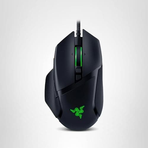 Razer Basilisk V3 Customizable Ergonomic Gaming Mouse: Fastest Gaming Mouse Switch - Chroma RGB Lighting - 26K DPI Optical Sensor - 11 Programmable Buttons - HyperScroll Tilt Wheel - Classic Black 9