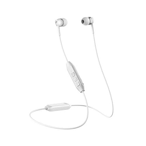 Sennheiser CX 150BT Bluetooth 5.0 Wireless Headphone - 10-hour Battery Life, USB-C Fast Charging, Two Device Connectivity - White (CX 150BT White)
